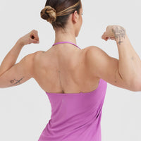 Go To Strappy Loose Vest | Orchid Purple