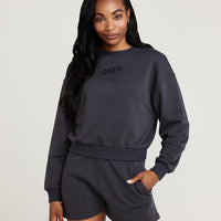 Classic Lounge Crew Neck | Coal