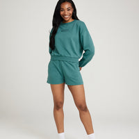 Classic Lounge Crew Neck | Mineral Green