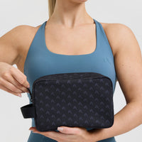 Large Monogram Washbag | Black