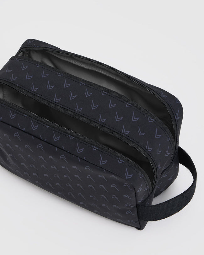 Large Monogram Washbag | Black
