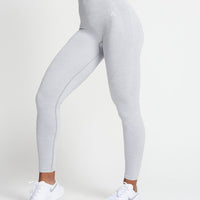 Classic Seamless Leggings | Grey Marl