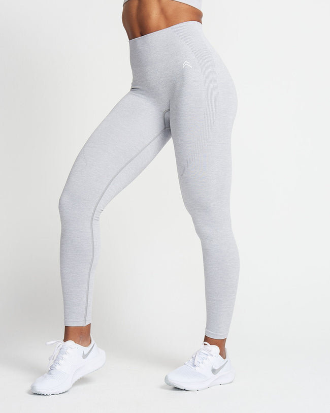 Classic Seamless Leggings | Grey Marl