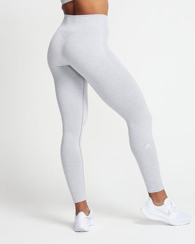 Classic Seamless Leggings | Grey Marl