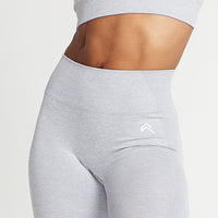 Classic Seamless Leggings | Grey Marl