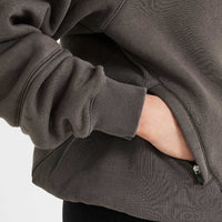 Classic Lounge 1/2 Zip Sweatshirt | Deep Taupe
