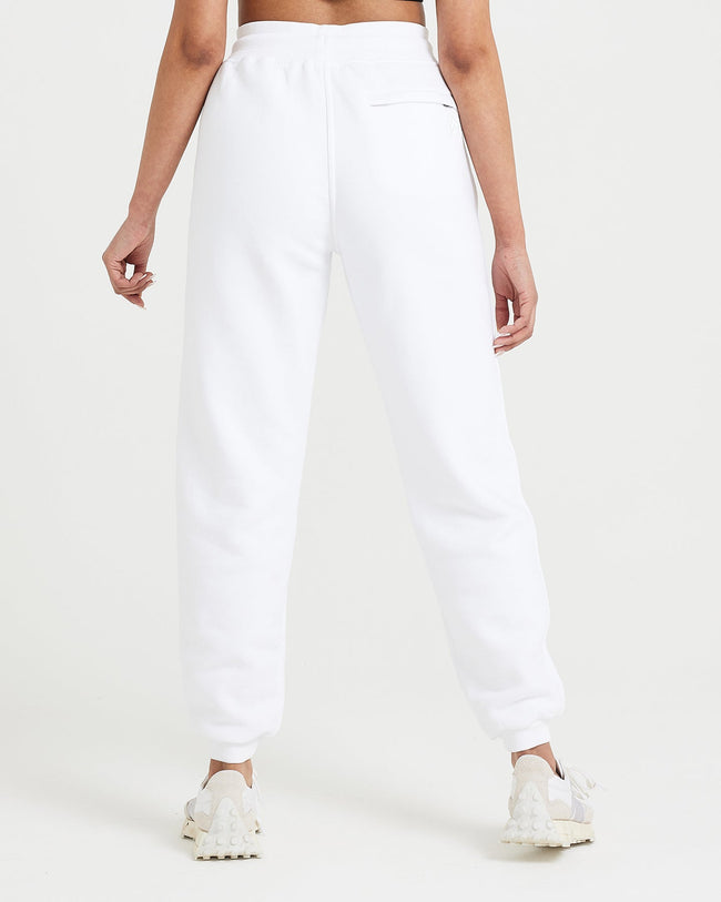 Classic Lounge Jogger | White