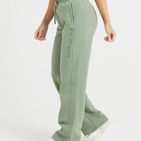 Classic Lounge Straight Leg Joggers | Sage