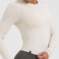 Mellow™ Soft Mid Long Sleeve Top | Sand