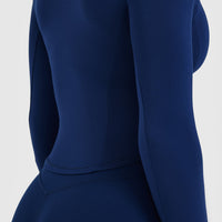 Mellow™ Soft Mid Long Sleeve Top | Midnight