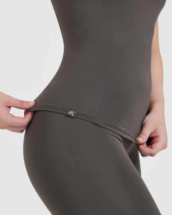 Mellow™ Soft Short Sleeve T-Shirt | Deep Taupe