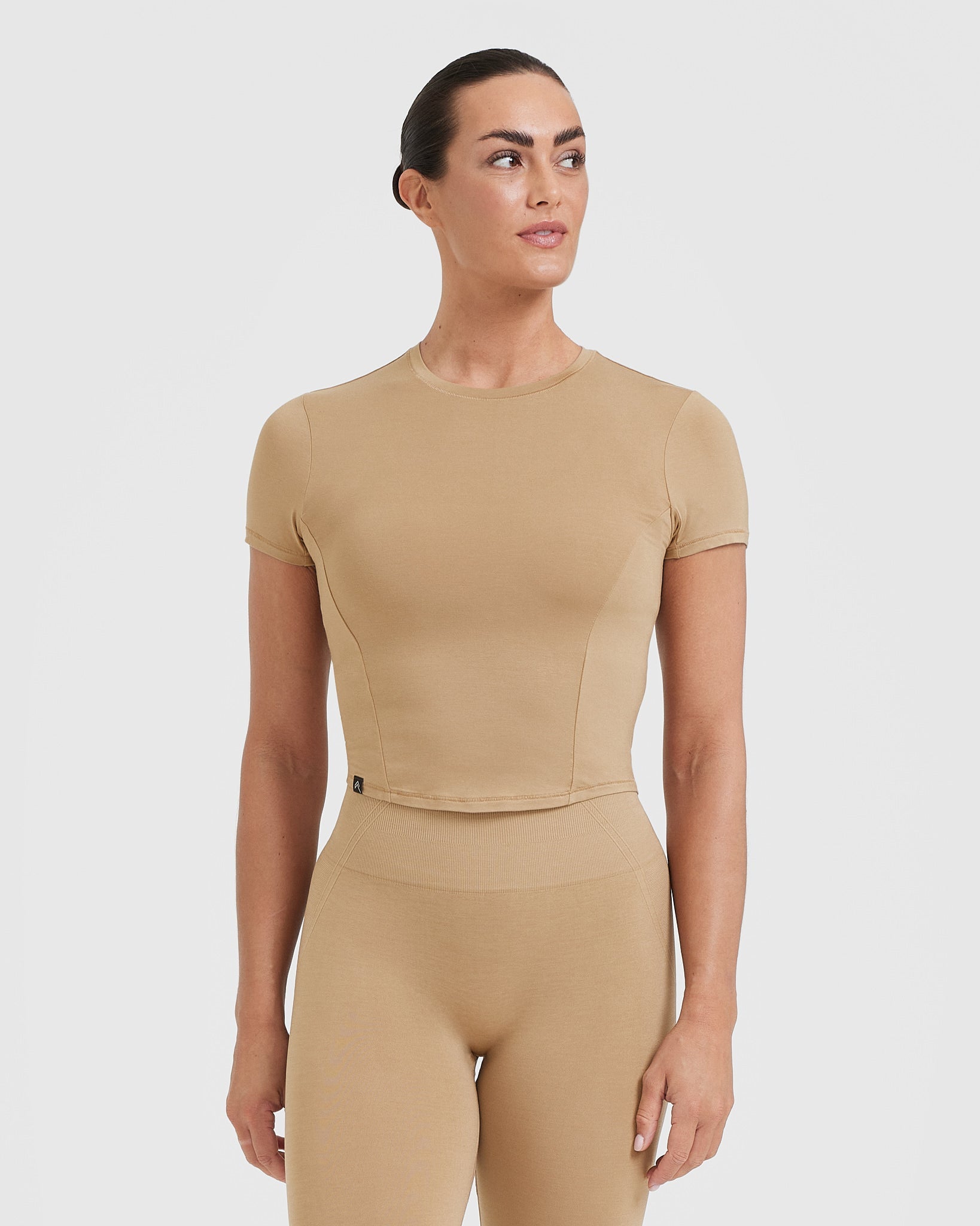 Mellow™ Soft Mid Short Sleeve T-Shirt | Dune Brown