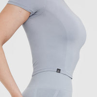 Mellow™ Soft Mid Short Sleeve T-Shirt | Metal Grey