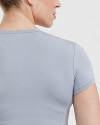 Mellow™ Soft Mid Short Sleeve T-Shirt | Metal Grey