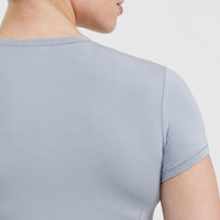 Mellow™ Soft Mid Short Sleeve T-Shirt | Metal Grey