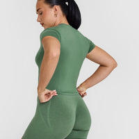 Mellow™ Soft Mid Short Sleeve T-Shirt | Forest Green