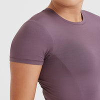 Mellow™ Soft Short Sleeve T-Shirt | Vintage Purple