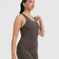 Mellow™ Soft Vest | Deep Taupe