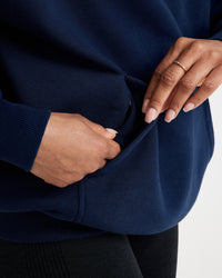 Classic Lounge Oversized Hoodie | Midnight