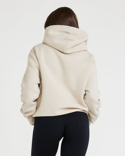 Classic Lounge Oversized Hoodie | Sand
