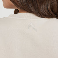 Classic Lounge Oversized Crew Neck | Sand