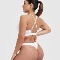 Soft Classic Thong | White