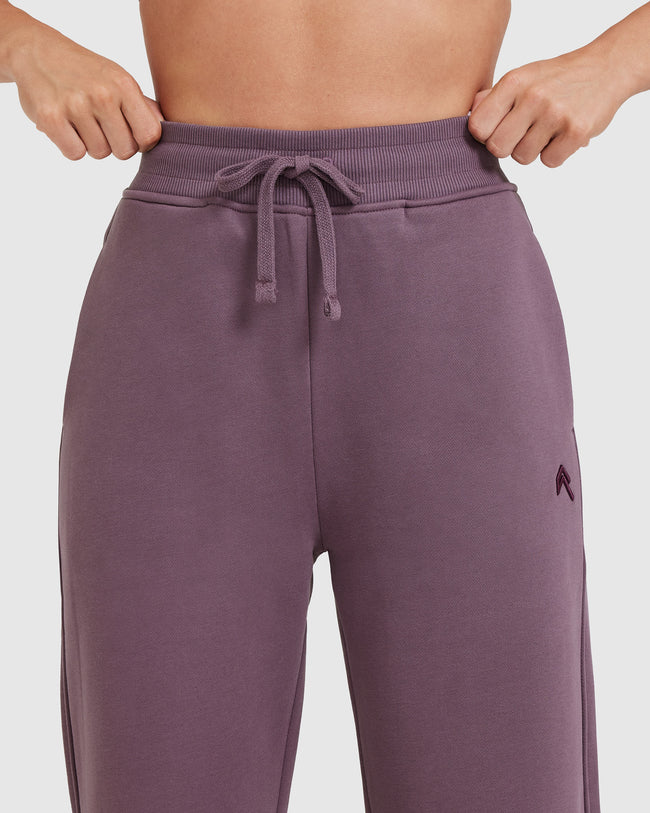 All Day Straight Leg Joggers | Vintage Purple