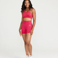 Classic Seamless Shorts | Berry Bloom Marl