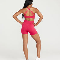 Classic Seamless Shorts | Berry Bloom Marl