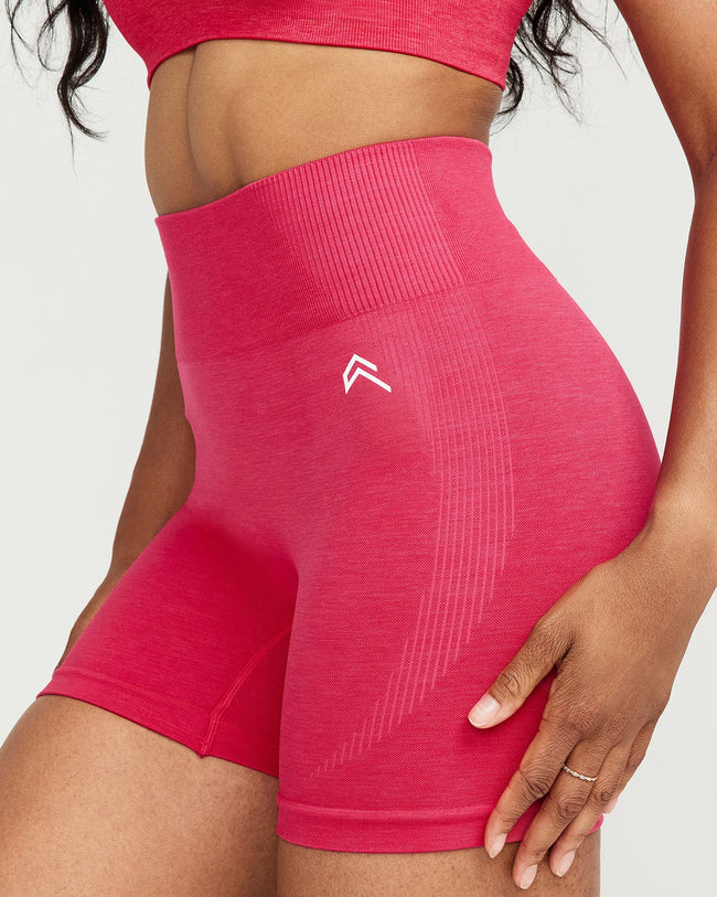 Classic Seamless Shorts | Berry Bloom Marl