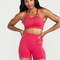 Classic Seamless Shorts | Berry Bloom Marl