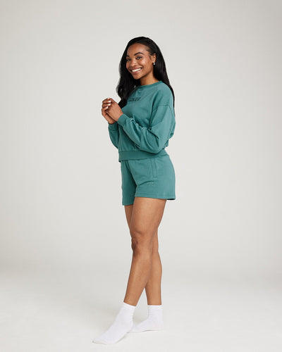 Classic Lounge Sweatshorts | Mineral Green