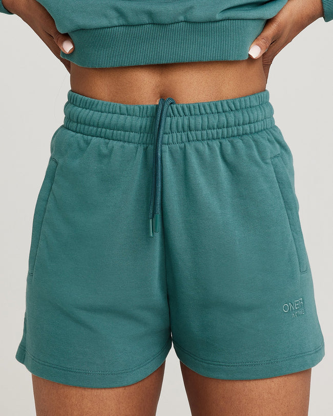 Classic Lounge Sweatshorts | Mineral Green