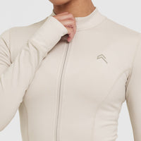 Timeless Crop Jacket | Sand