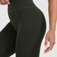 Timeless High Waisted Leggings | Khaki