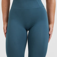 Timeless High Waisted Leggings | Lake Blue
