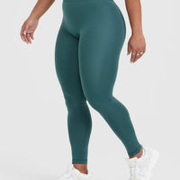 Timeless High Waisted Leggings | Marine Teal