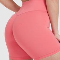Timeless High Waisted Shorts 6" | Amplify Pink