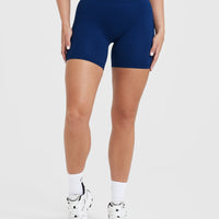 Timeless High Waisted Shorts 6" | Midnight