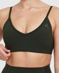 Timeless Strappy Bralette | Khaki