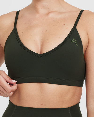 Timeless Strappy Bralette | Khaki