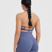 Timeless Strappy Bralette | Slate Blue