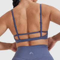Timeless Strappy Bralette | Slate Blue