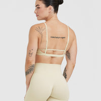 Timeless Strappy Bralette | Vanilla