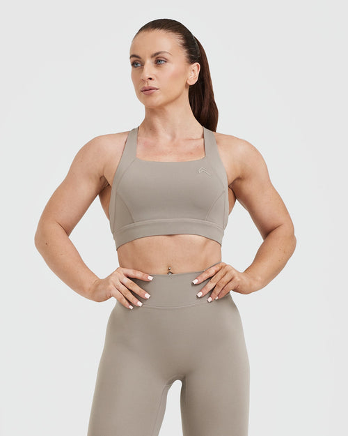 Oner Modal Timeless Wide Strap Sports Bra | Minky