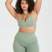 Timeless Strappy Bralette | Sage