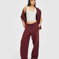 Mellow™ Rib Oner Embroidered Square Neck Mid Vest with Built in Bra Shelf | Light Grey Marl