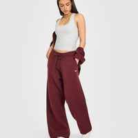 Mellow™ Rib Oner Embroidered Square Neck Vest with Built in Bra Shelf | Light Grey Marl