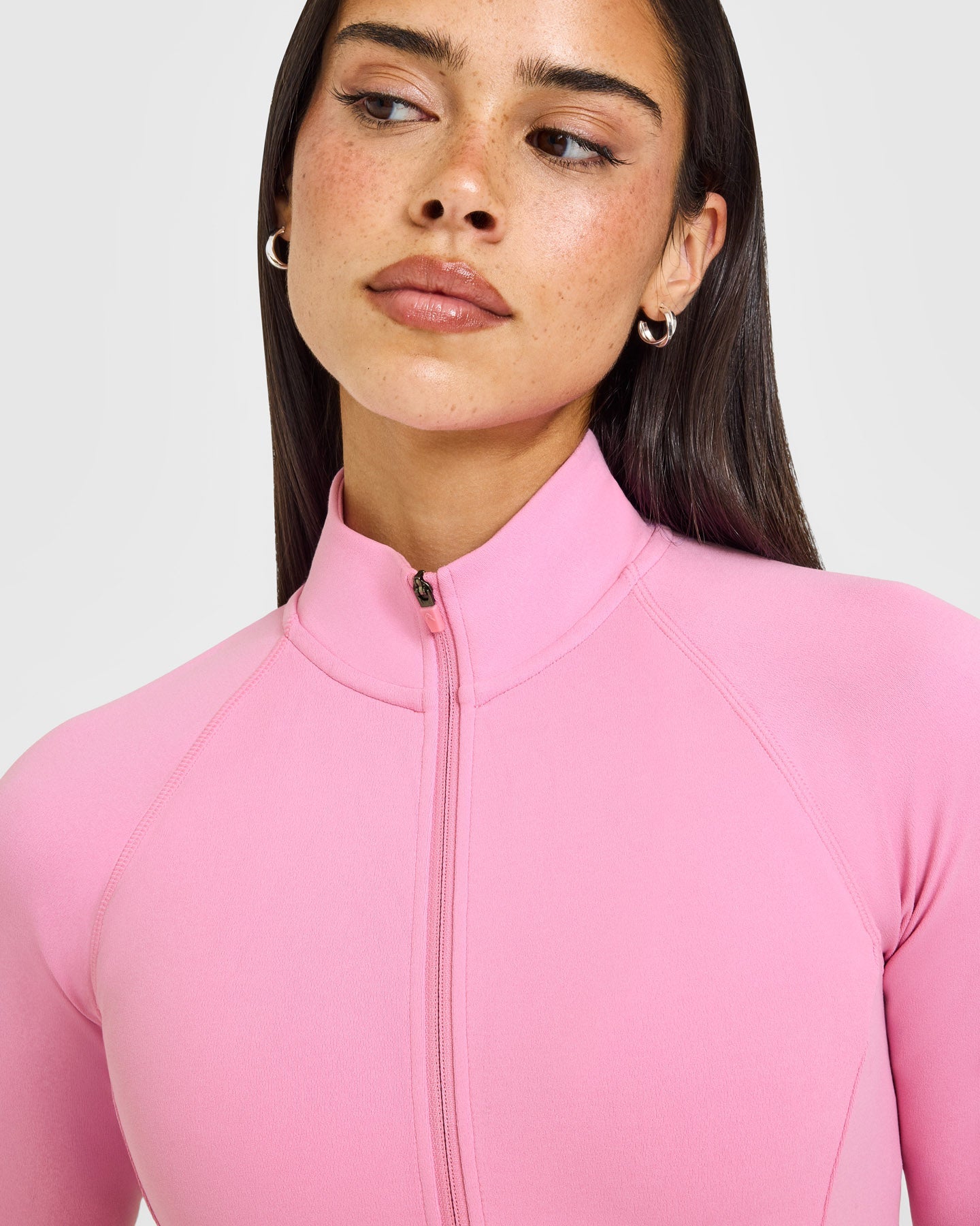 SoftMotion™ Jacket with White Logo | Rose Pink