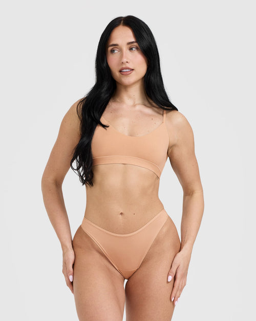 Oner Modal Silhouette Bralette | Nude 2